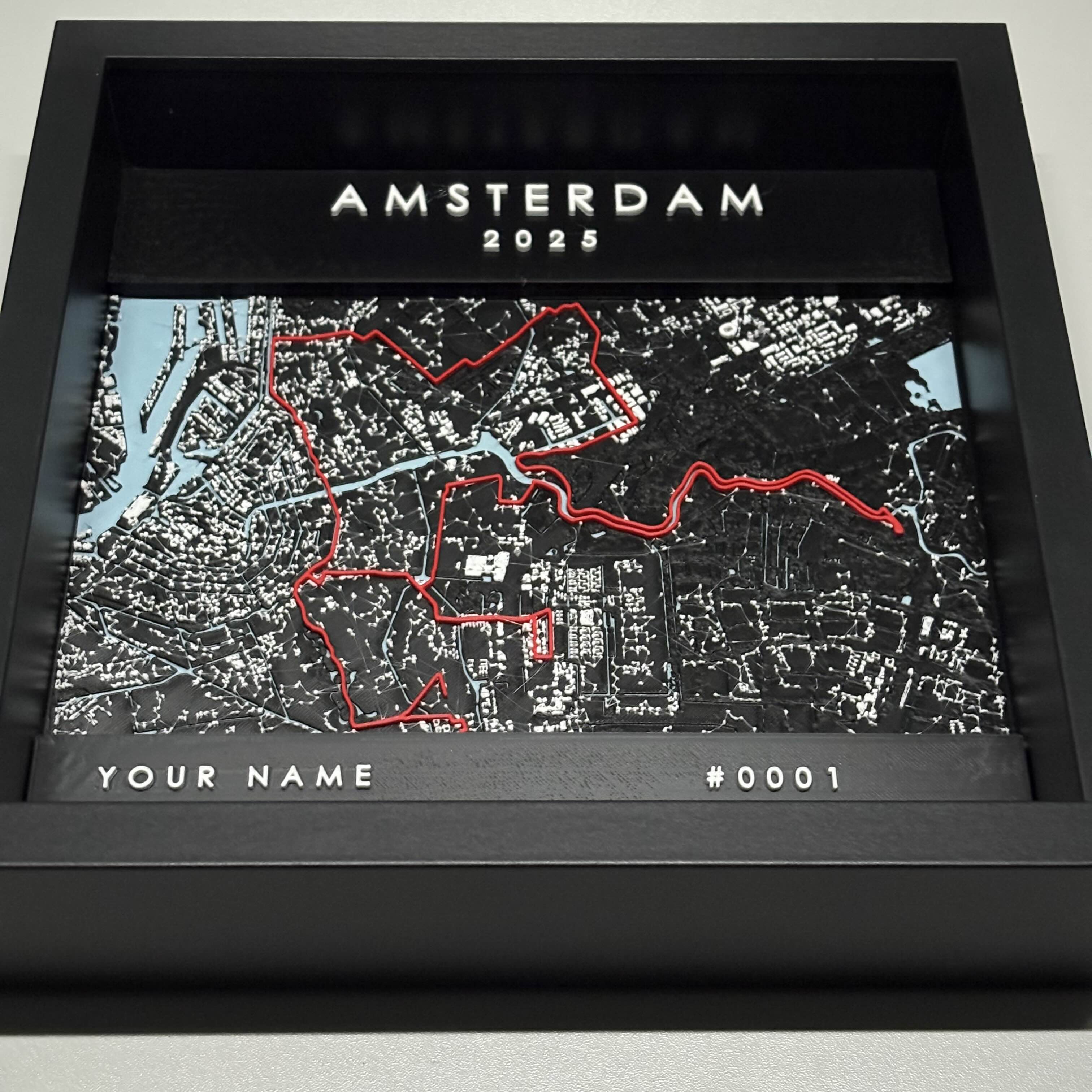 Amsterdam - Black Frame