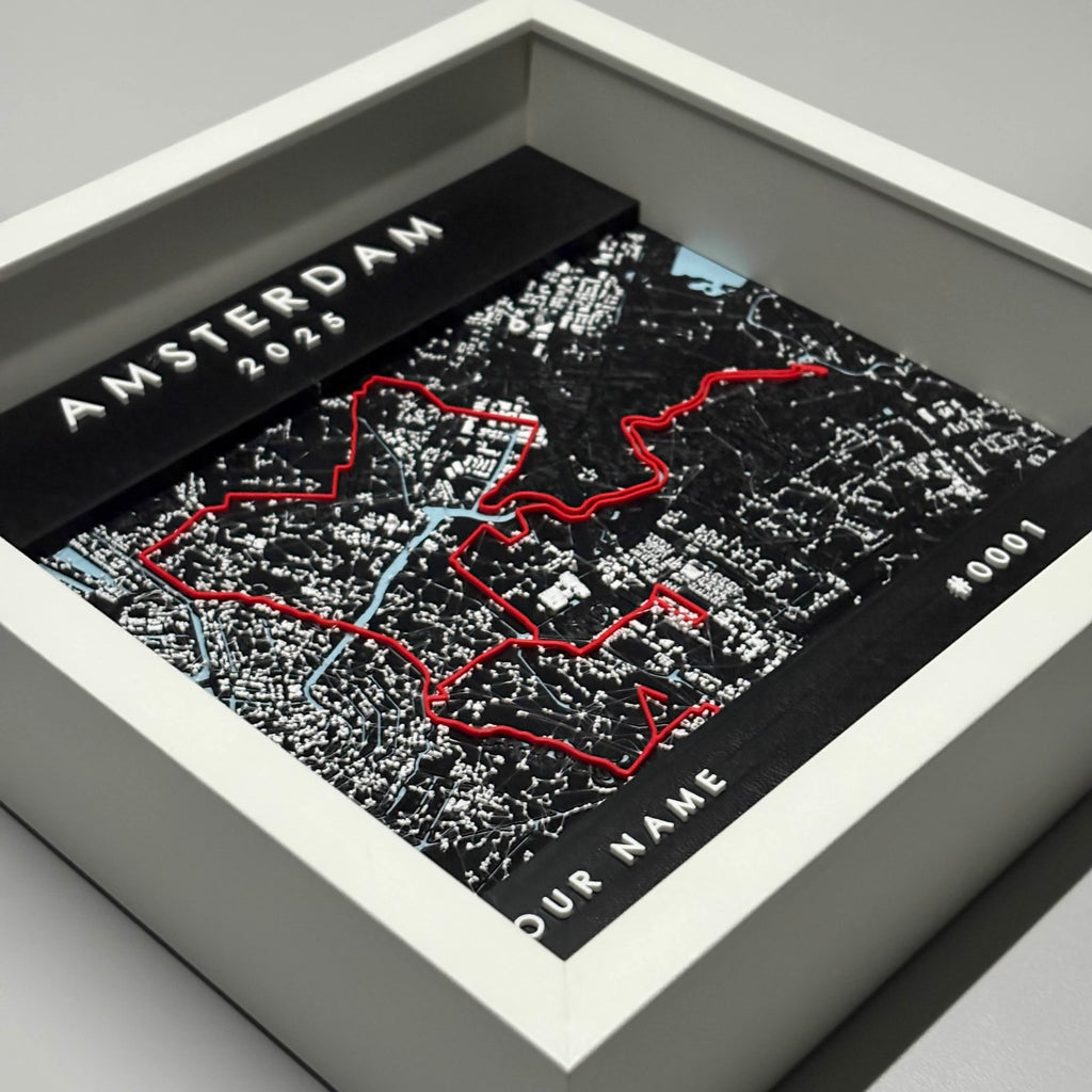 Amsterdam - White Frame