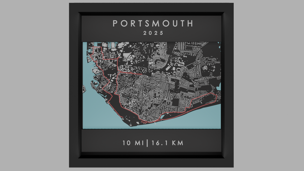 Portsmouth - Black Frame