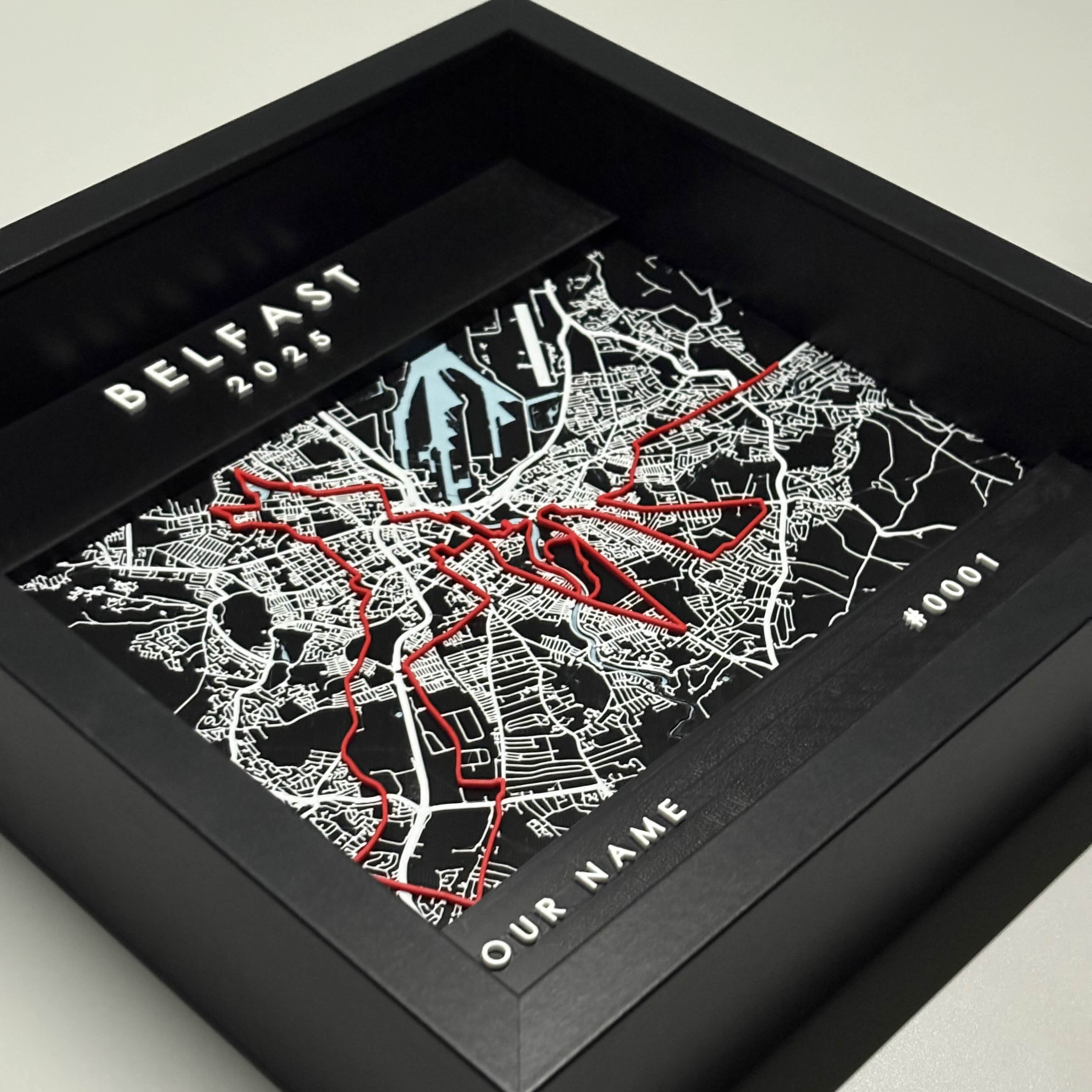 Belfast - Black Frame