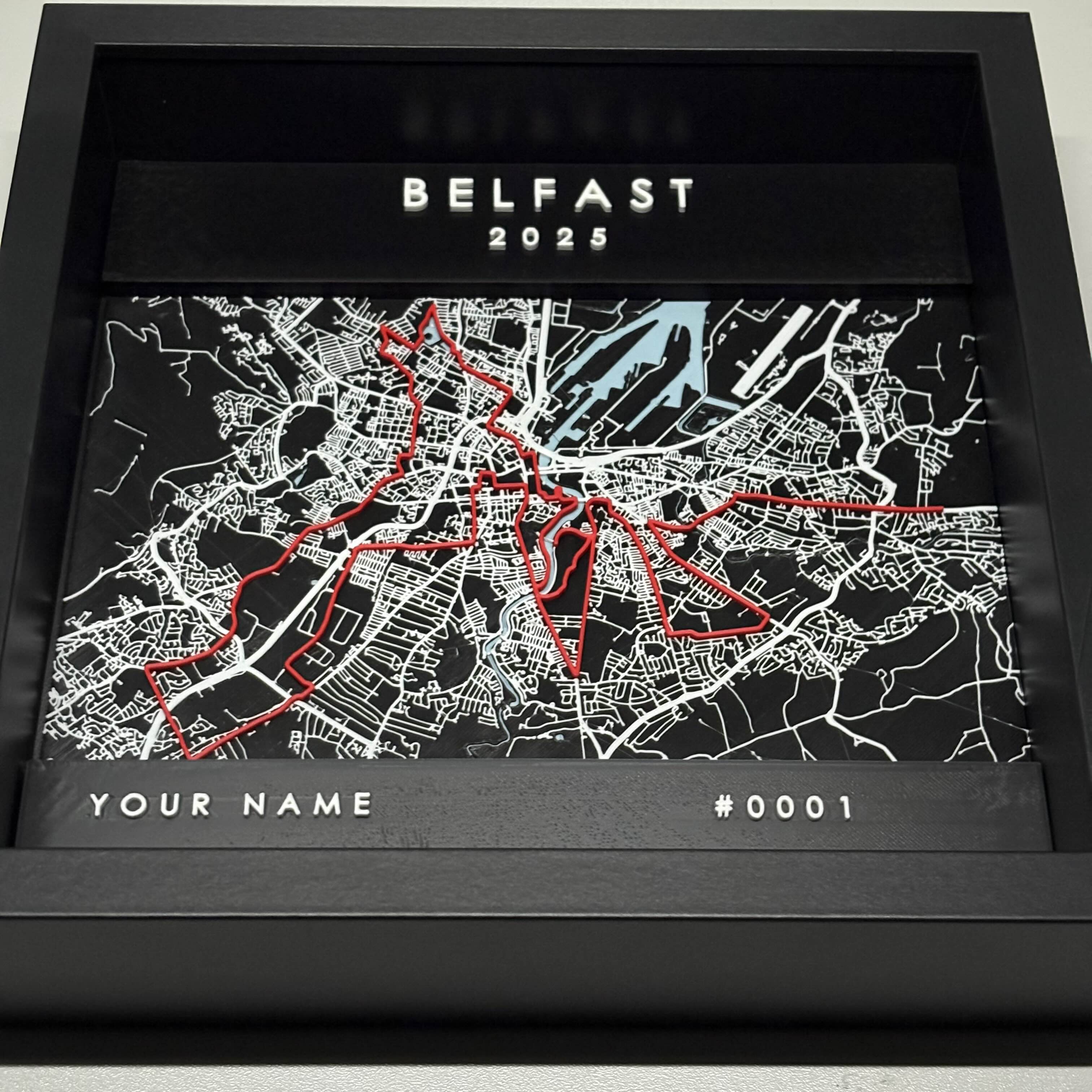 Belfast - Black Frame