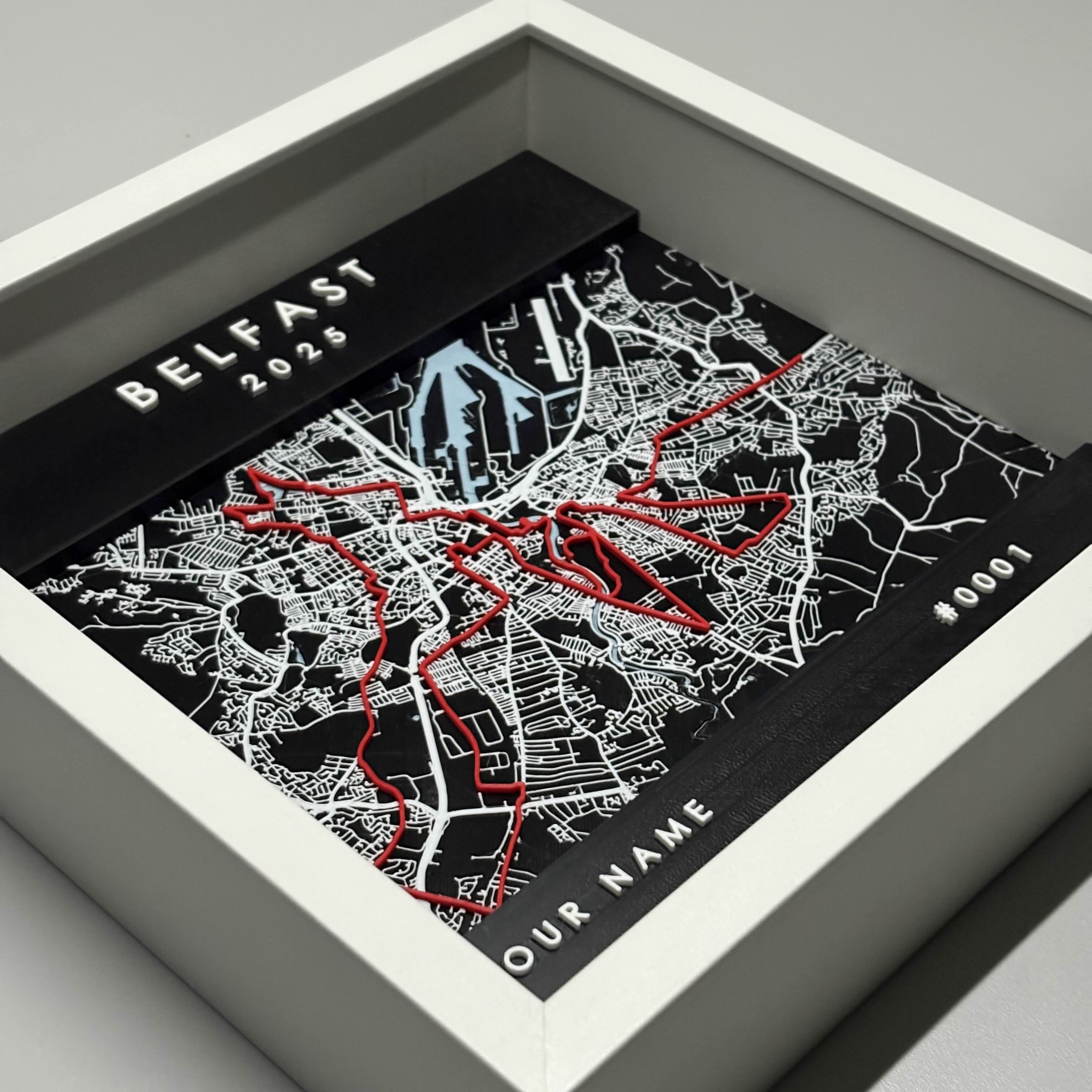 Belfast - White Frame