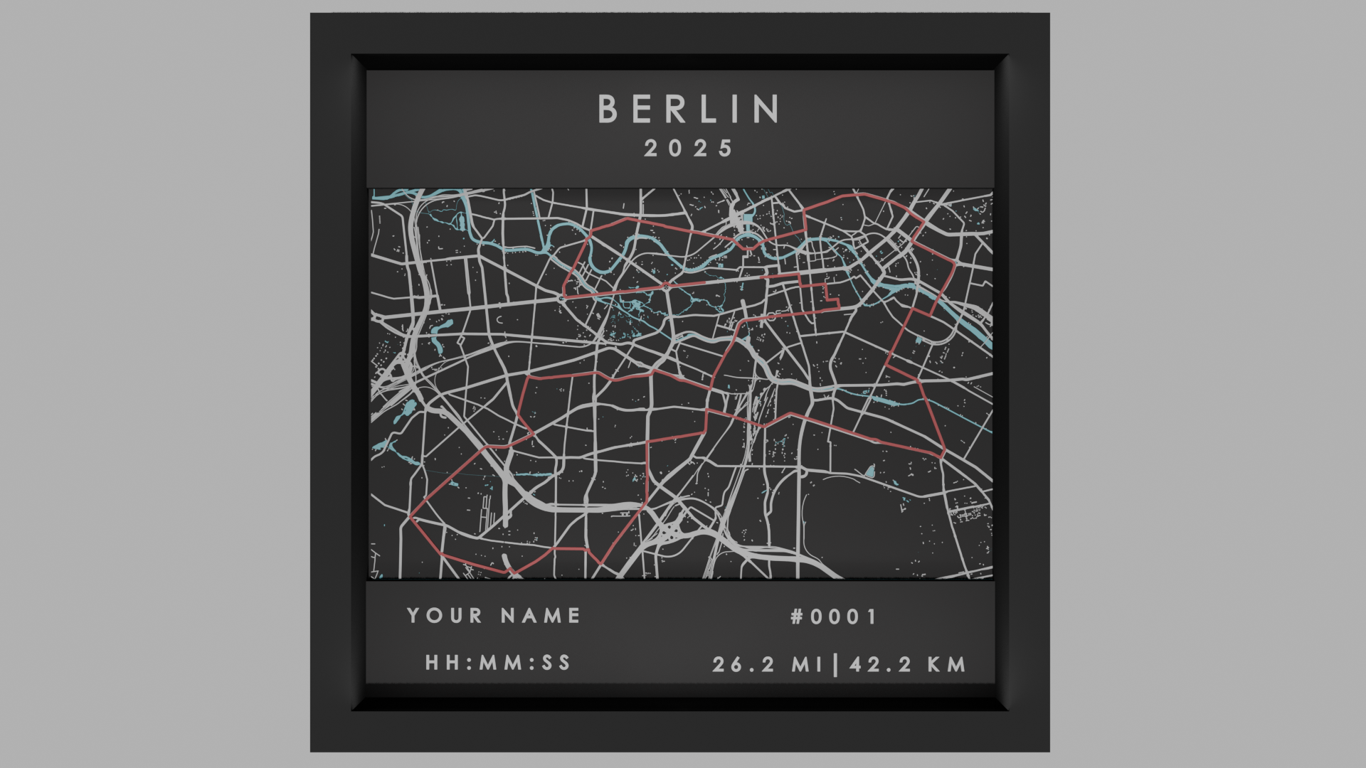 Berlin - Black Frame