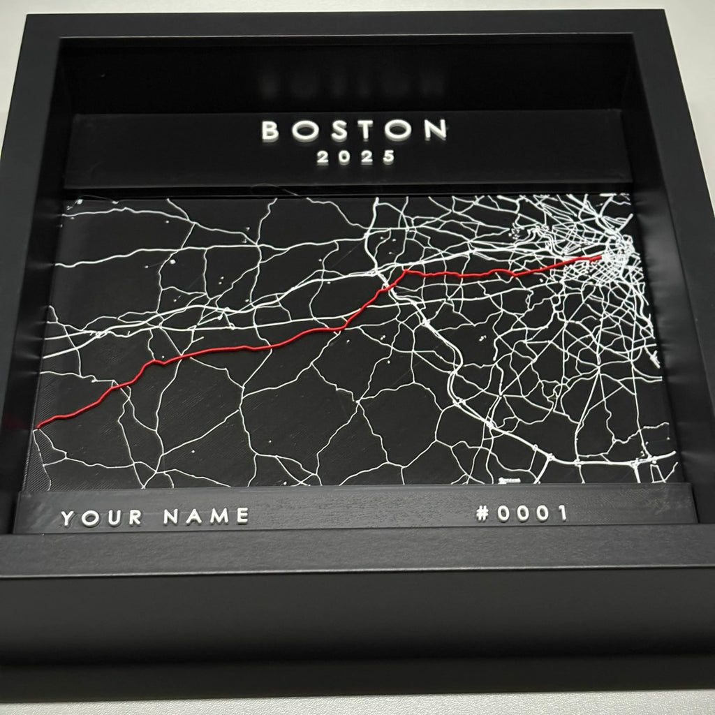 Boston, US - Black Frame