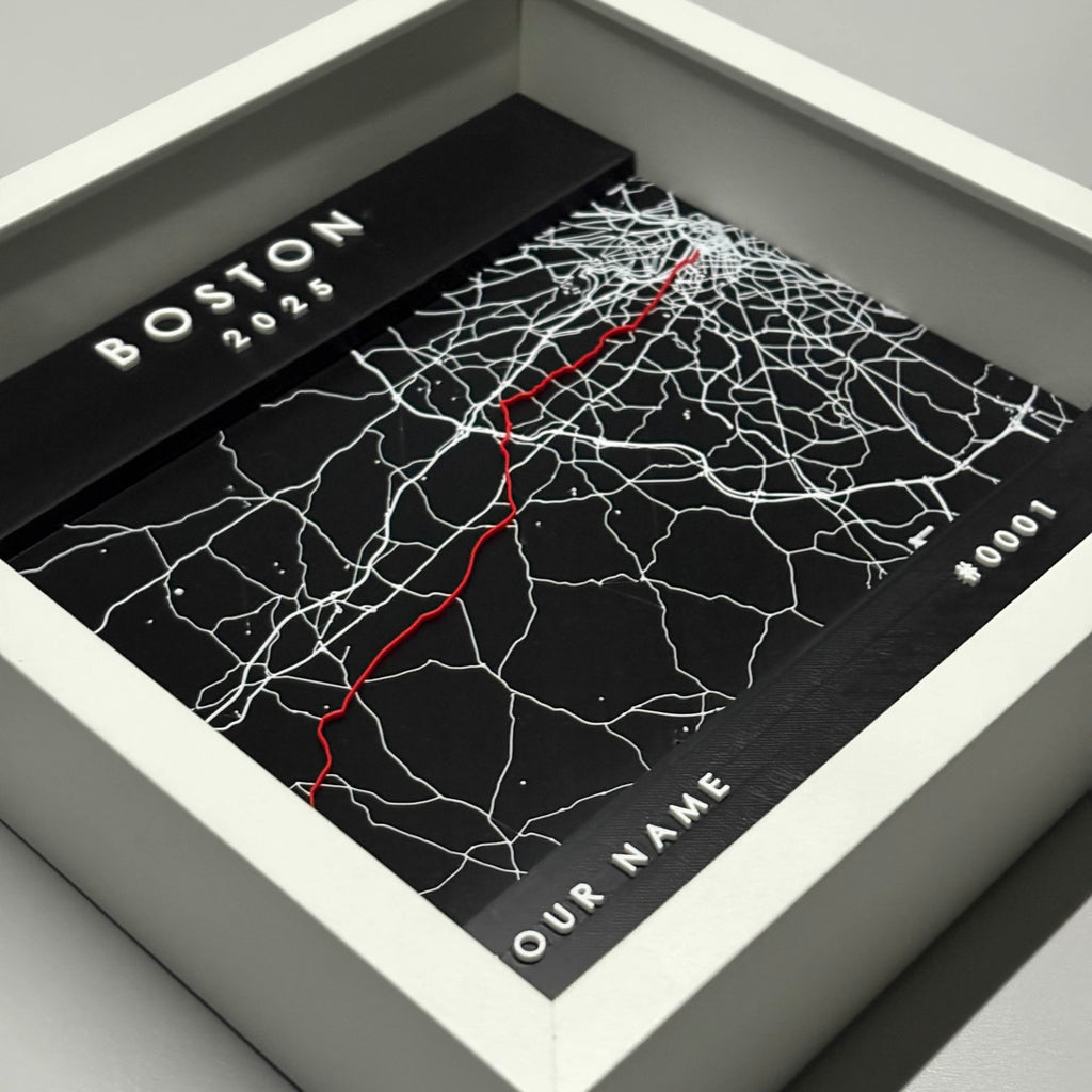 Boston, US - White Frame