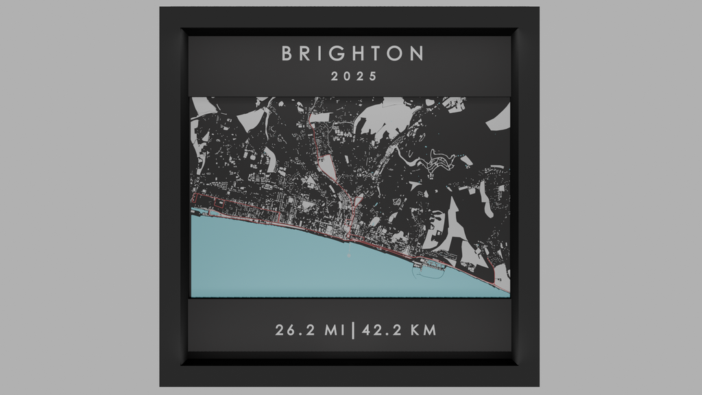 Brighton - Black Frame