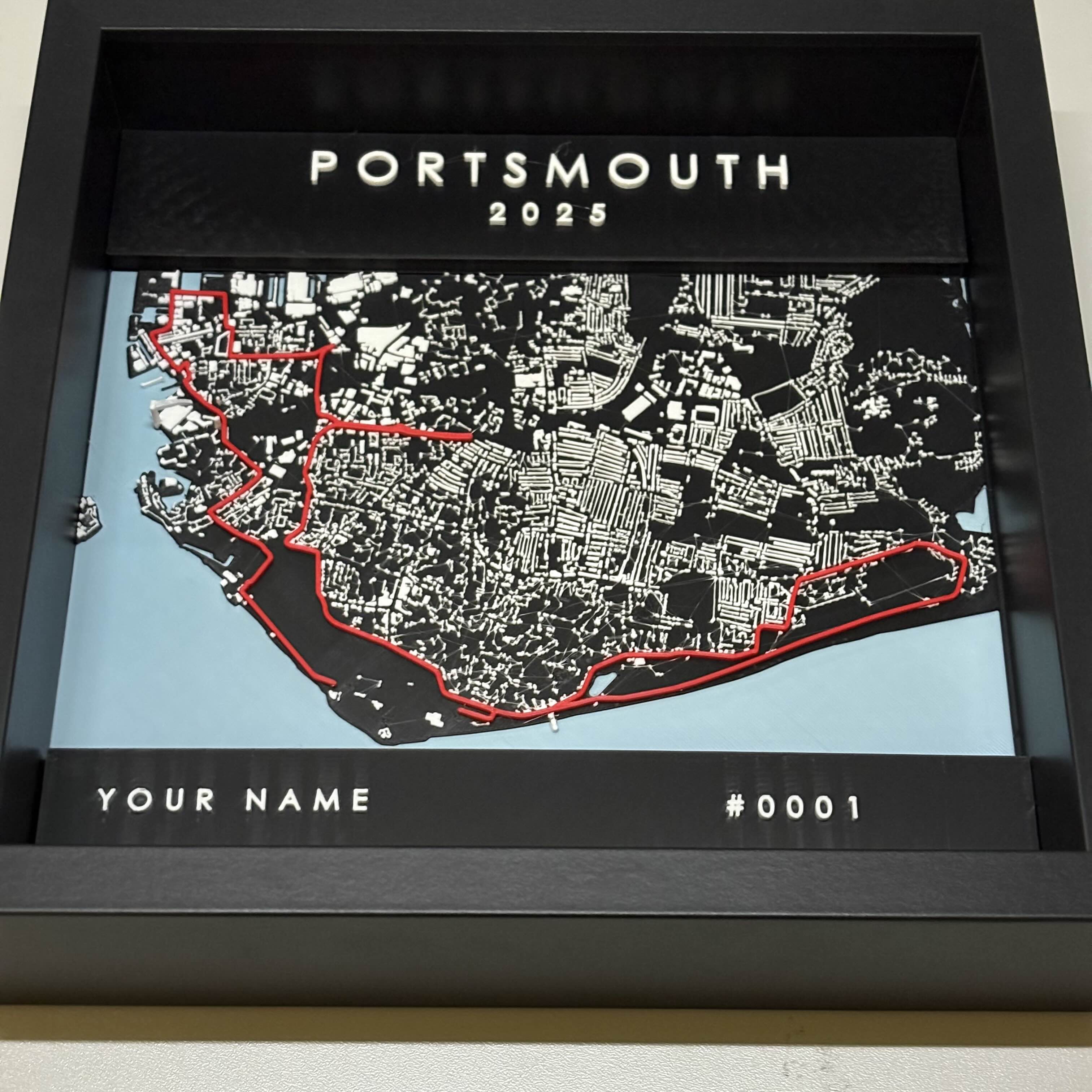 Portsmouth - Black Frame