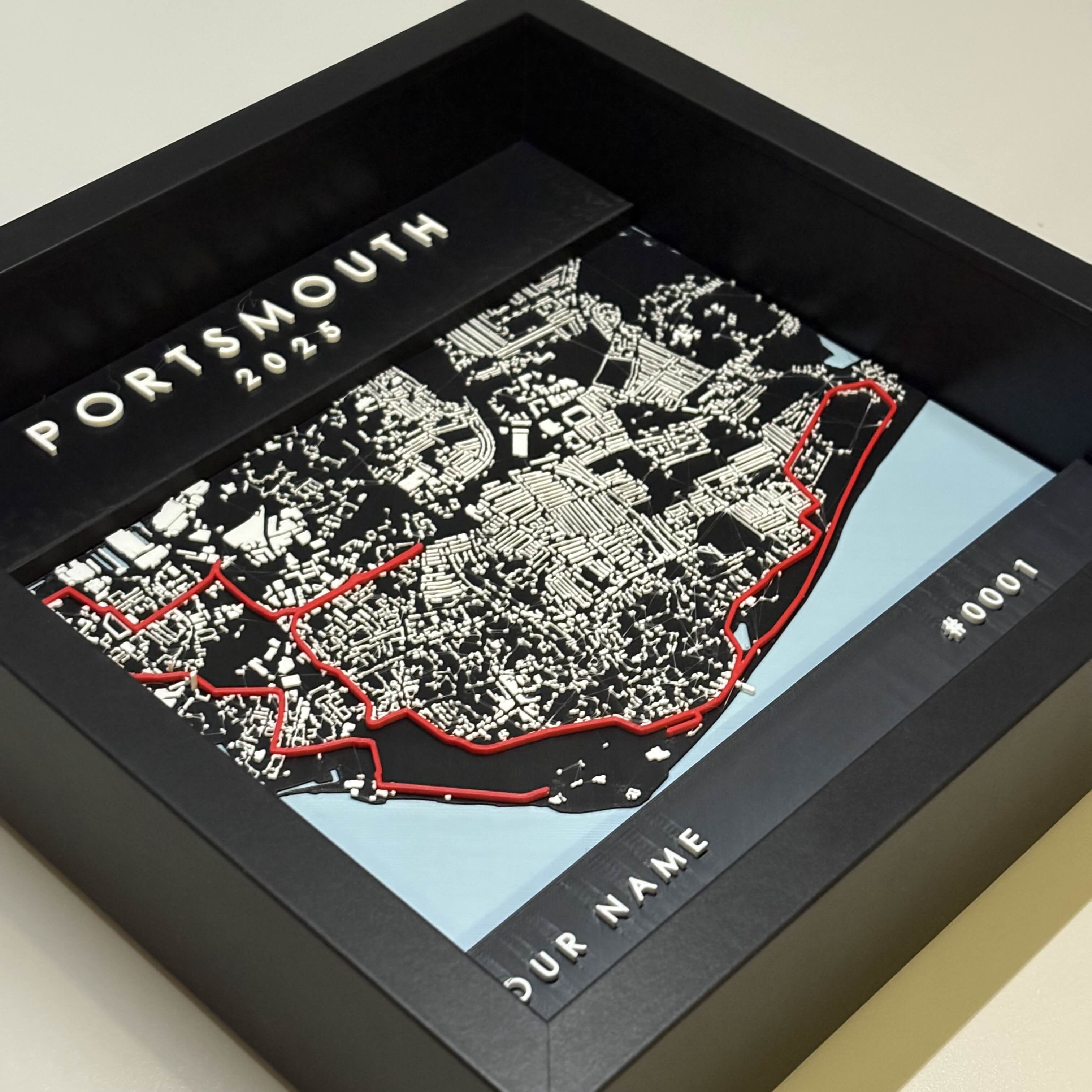 Portsmouth - Black Frame