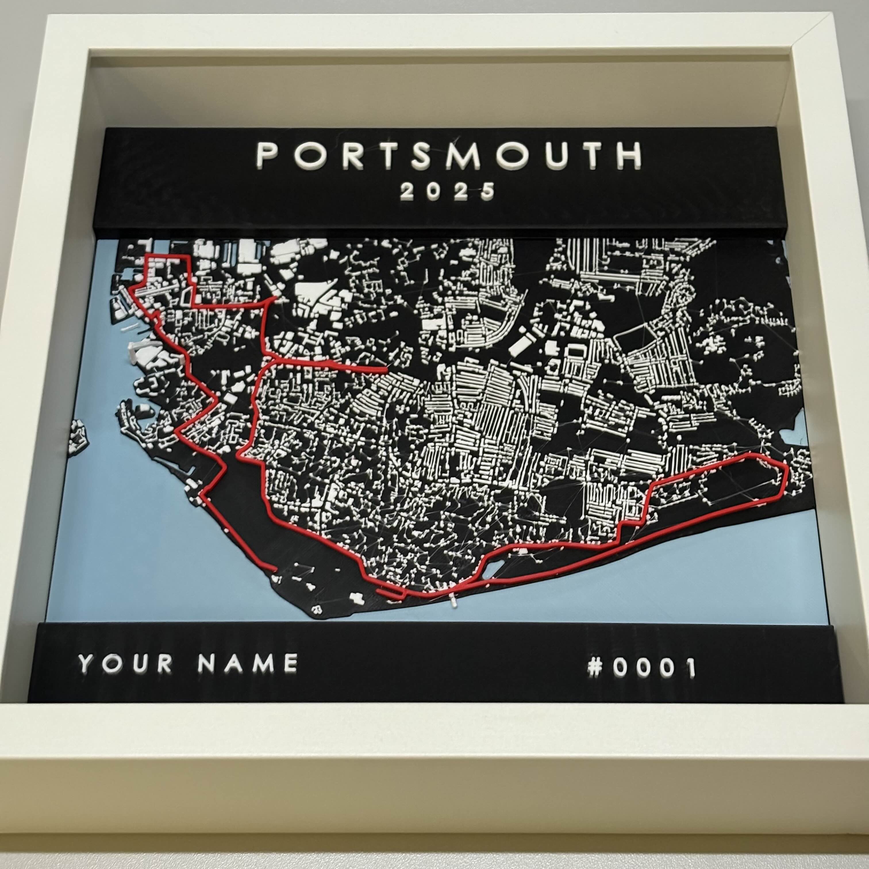 Portsmouth - White Frame