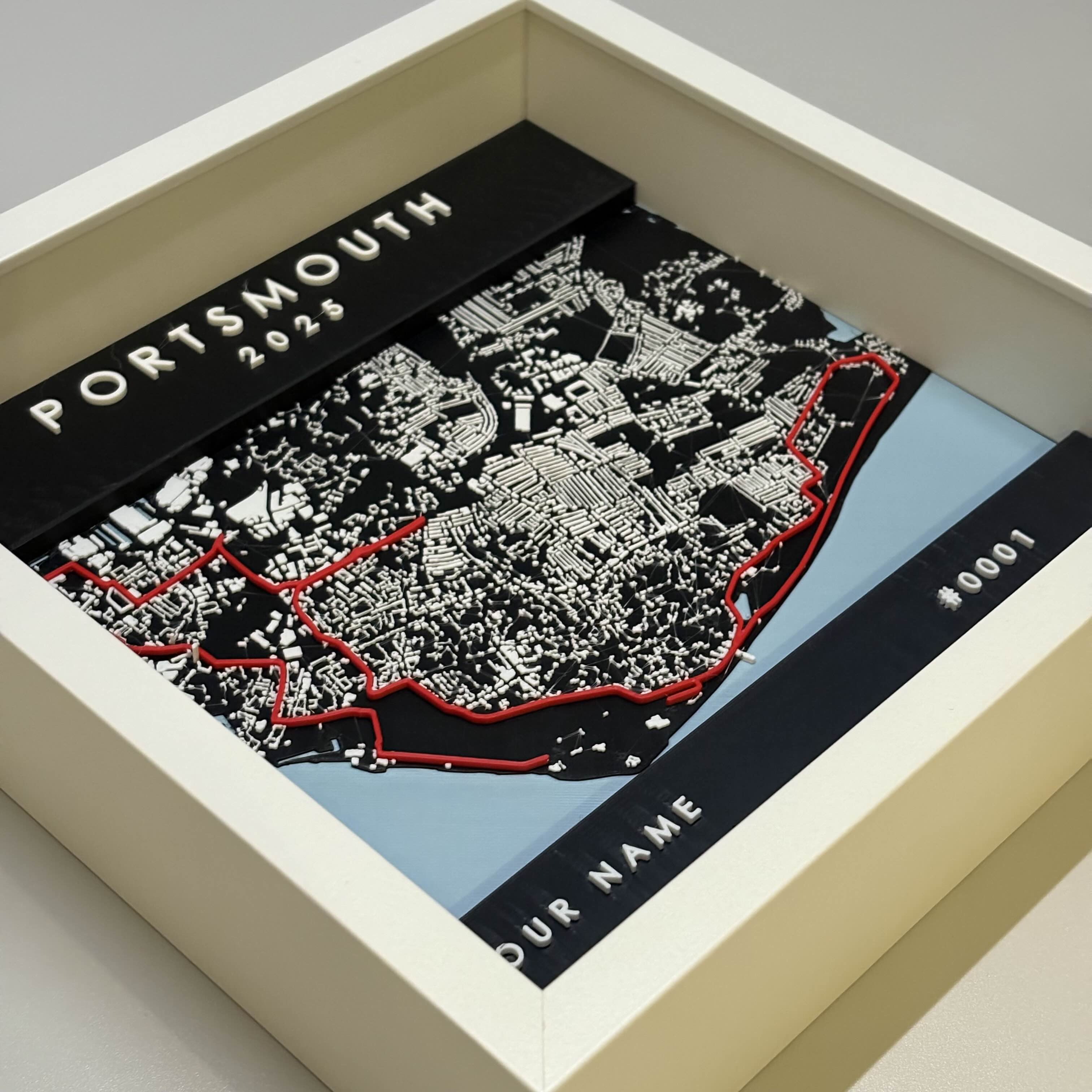 Portsmouth - White Frame