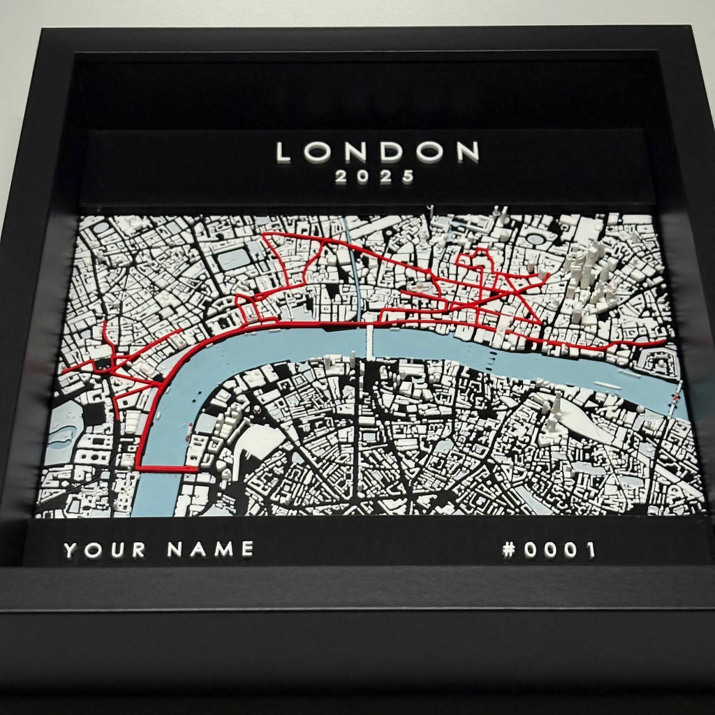 London - Black Frame