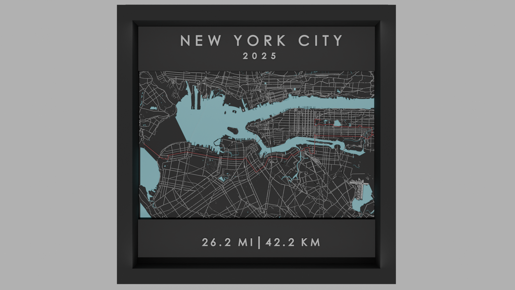 New York City - Black Frame