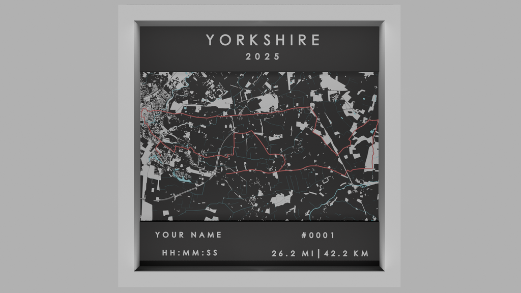 Yorkshire - White Frame