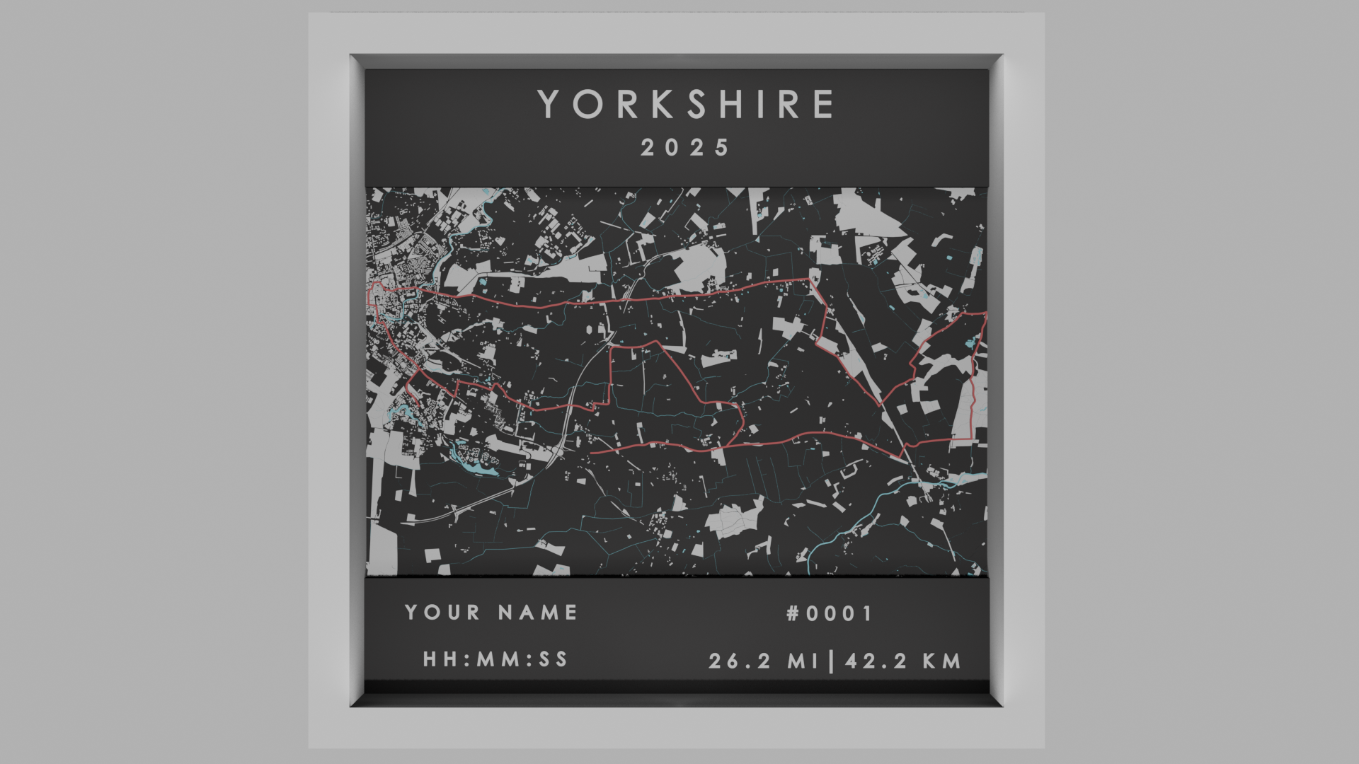 Yorkshire - White Frame