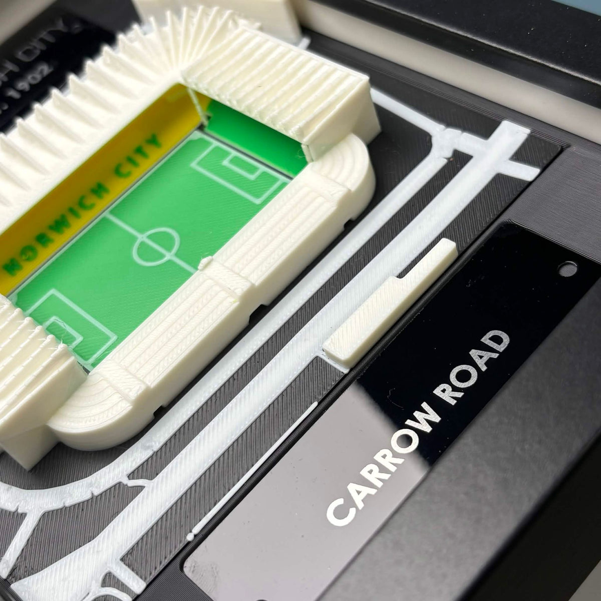 Carrow Road 3D Stadium Frame – Norwich City FC
