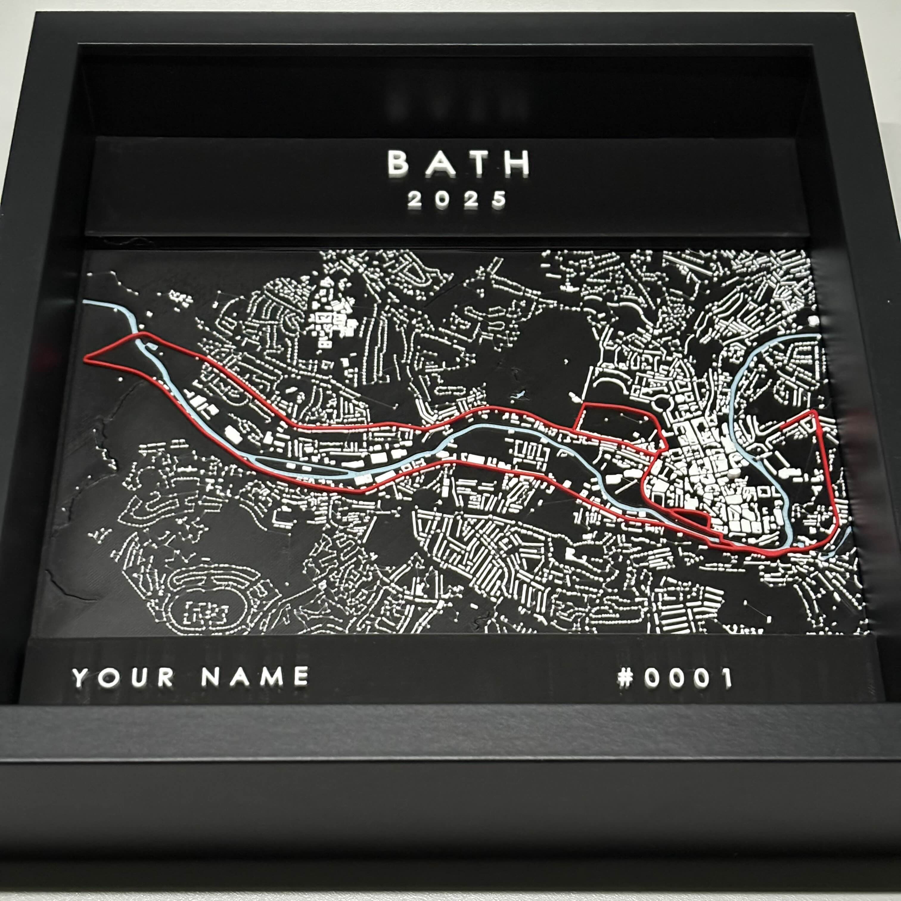 Bath - Black Frame