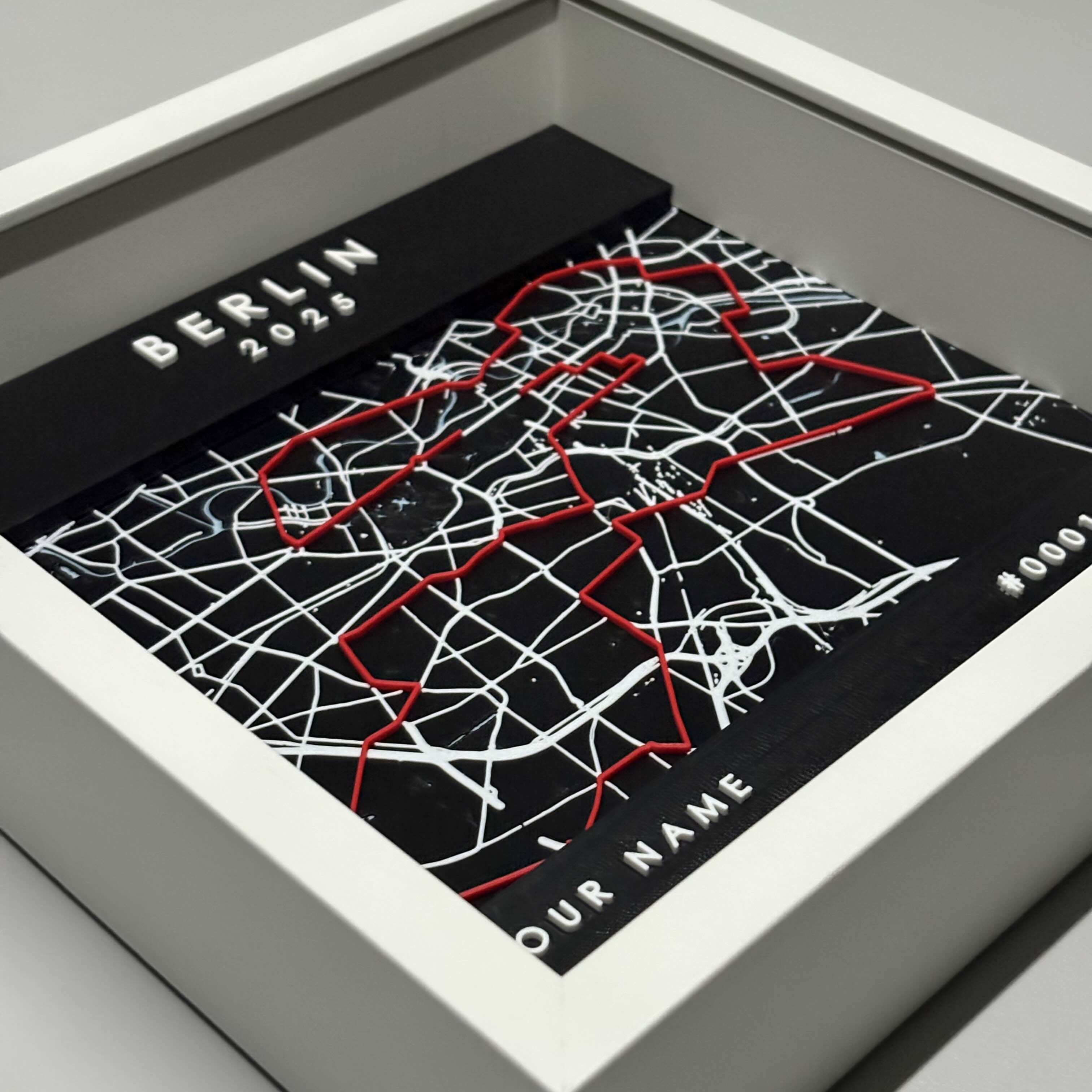 Berlin - White Frame