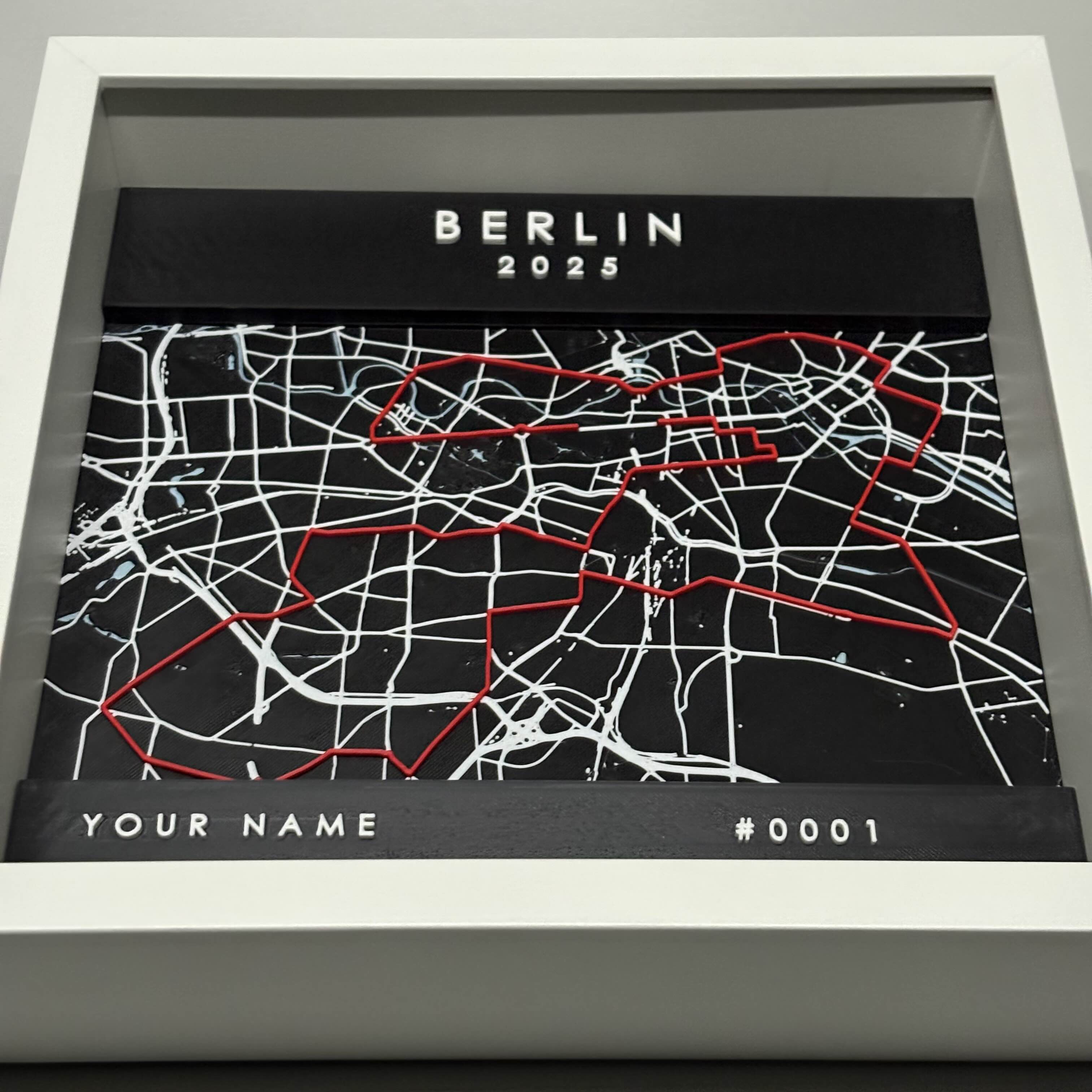 Berlin - White Frame