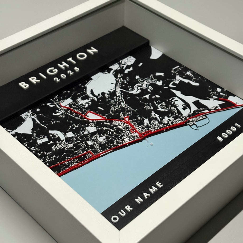 Brighton - White Frame