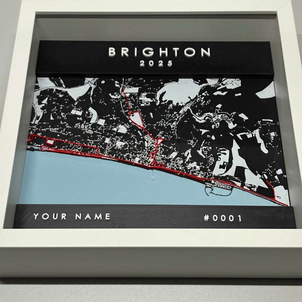 Brighton - White Frame