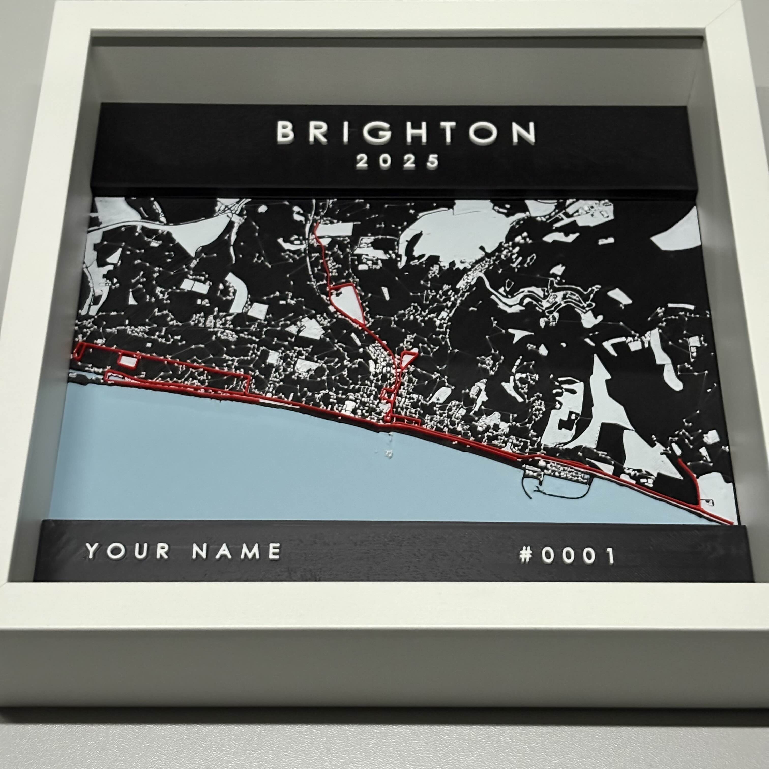 Brighton - White Frame