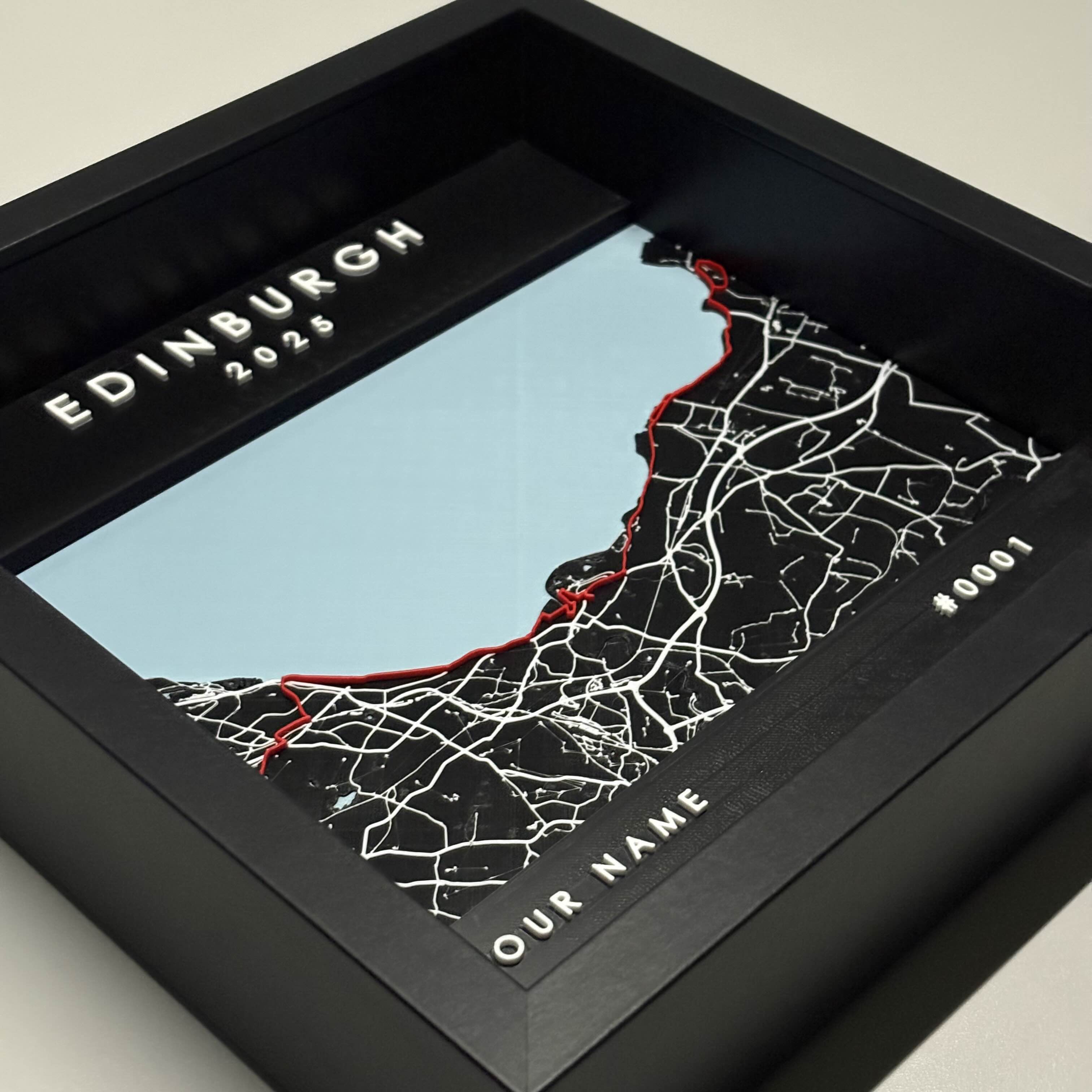 Edinburgh - Black Frame