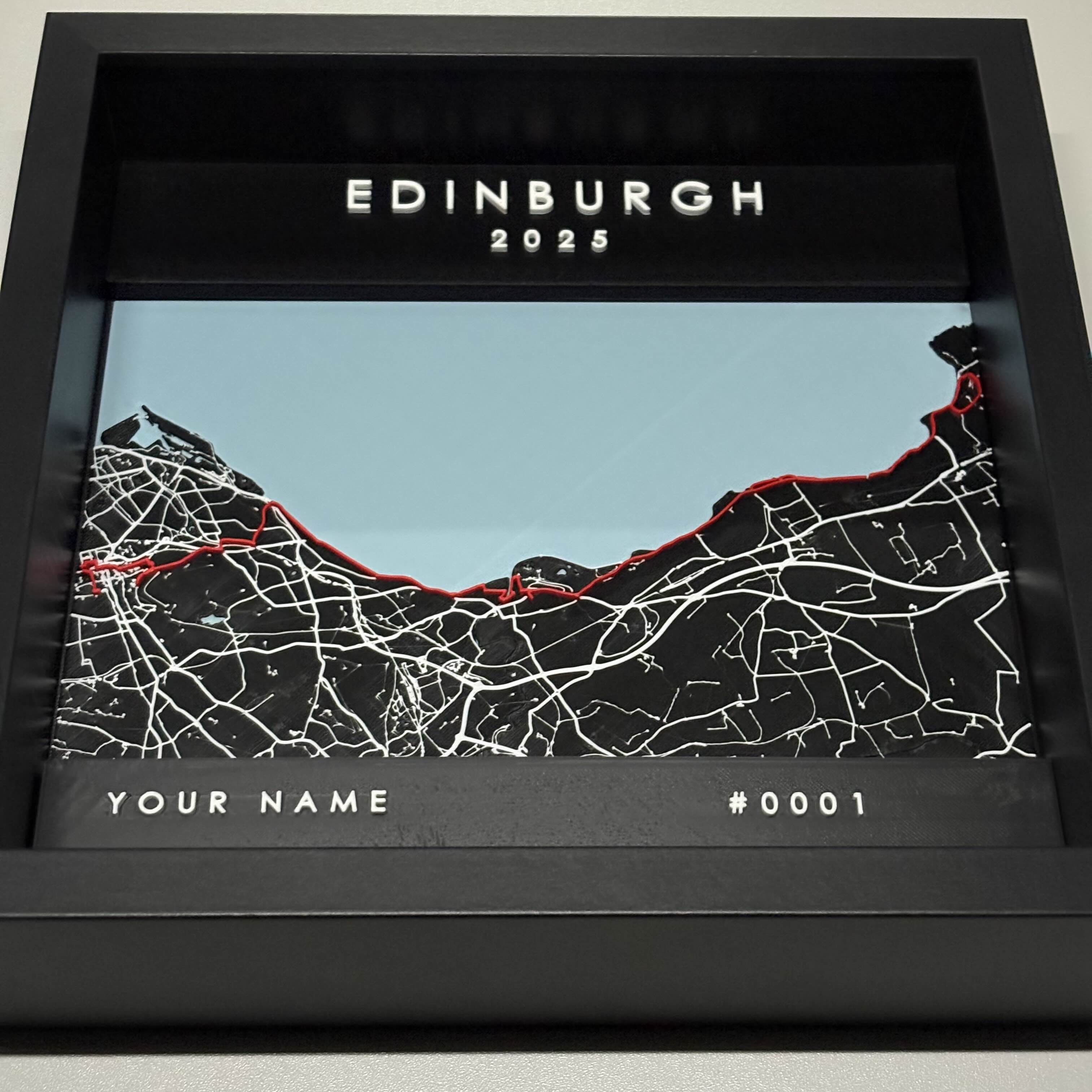 Edinburgh - Black Frame