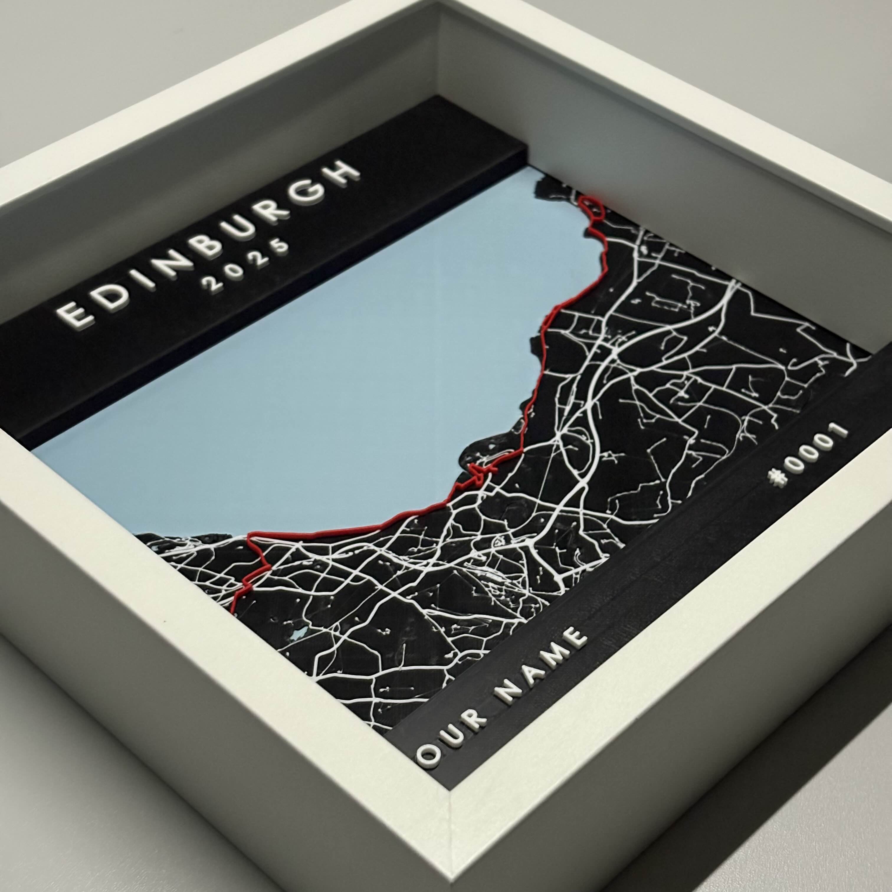 Edinburgh - White Frame