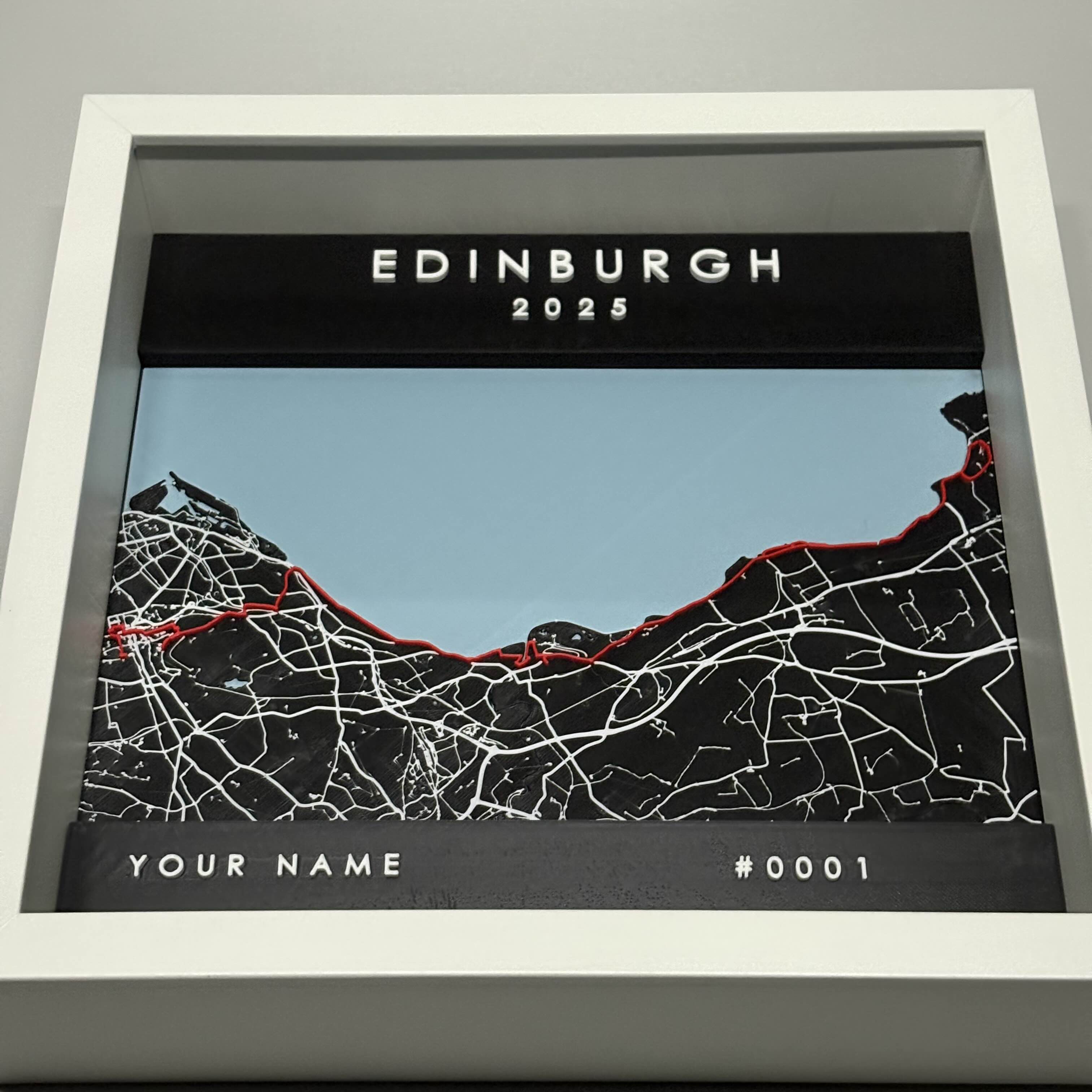 Edinburgh - White Frame