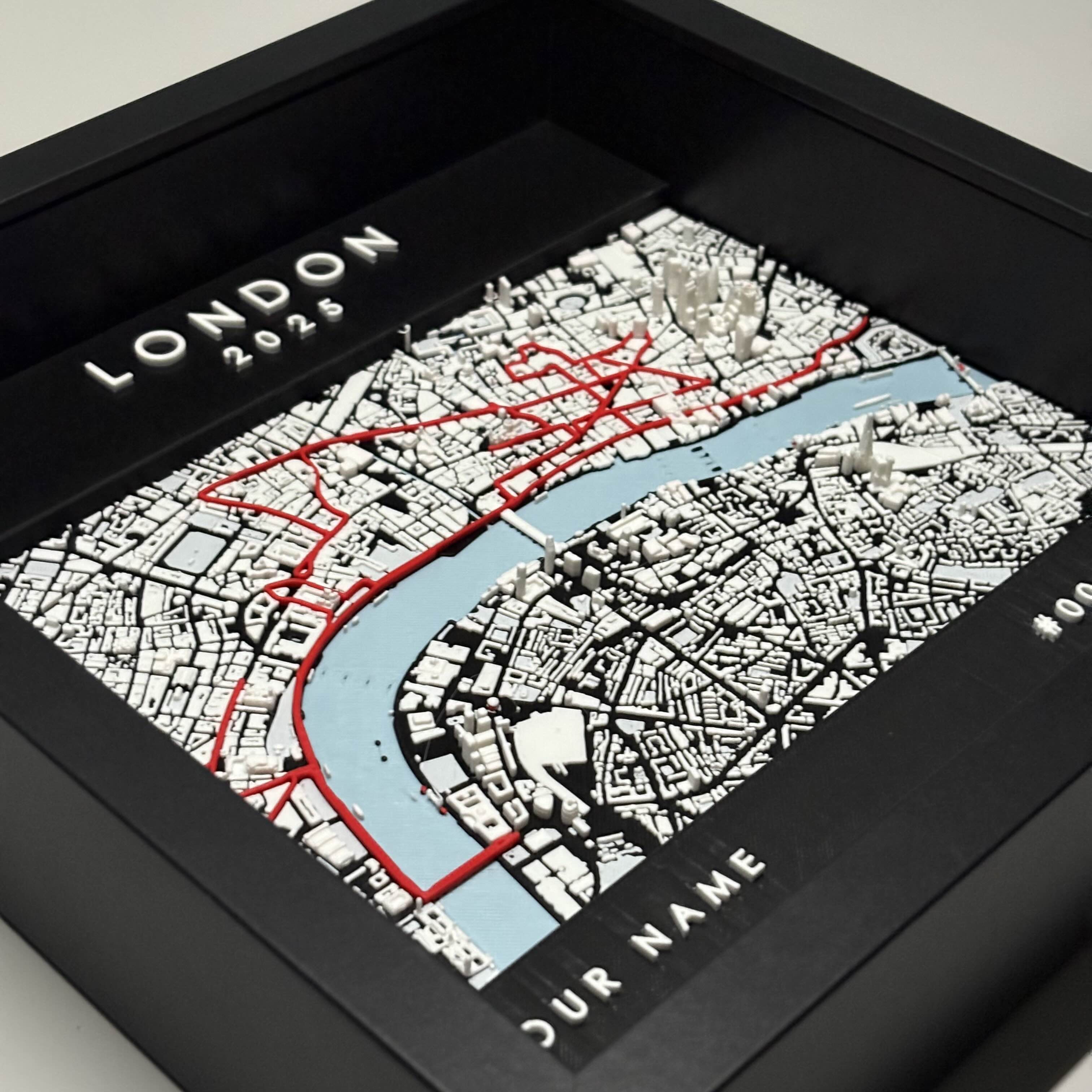 London - Black Frame