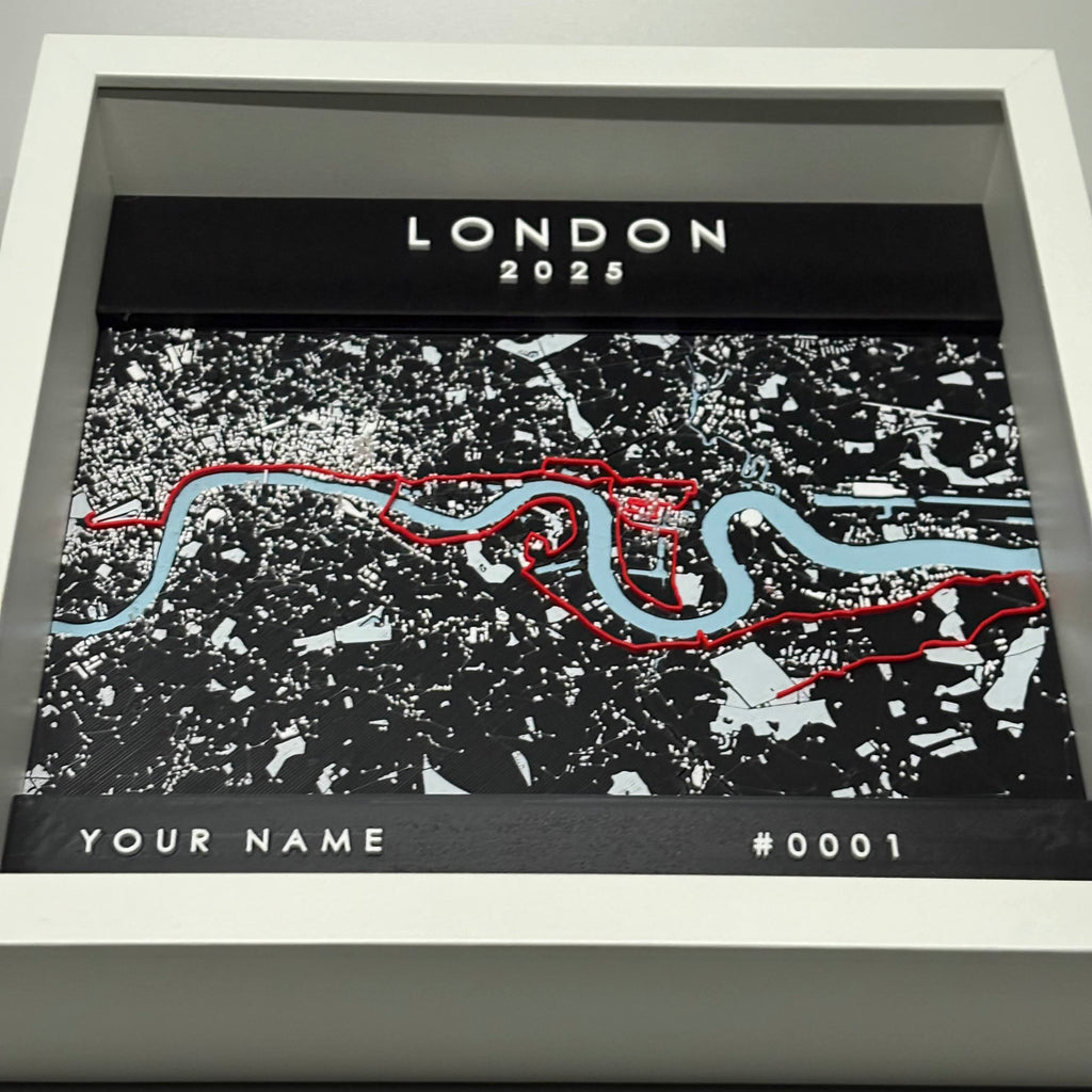 London - White Frame