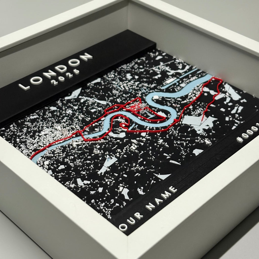 London - White Frame