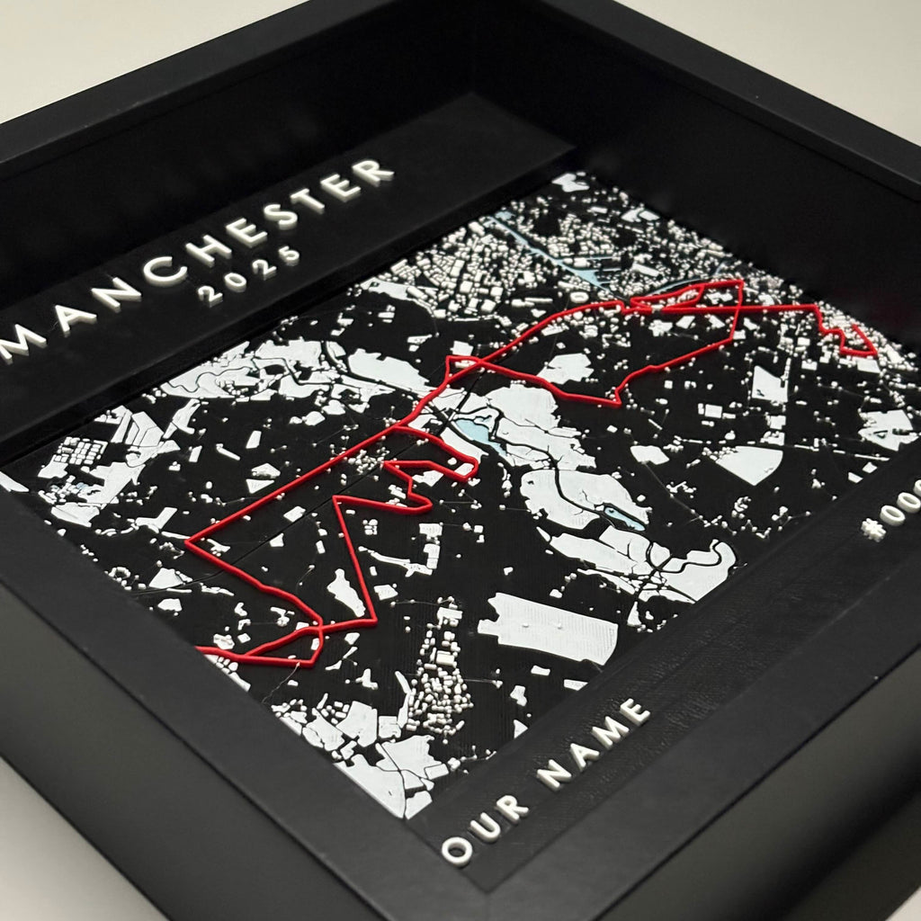 Manchester - Black Frame