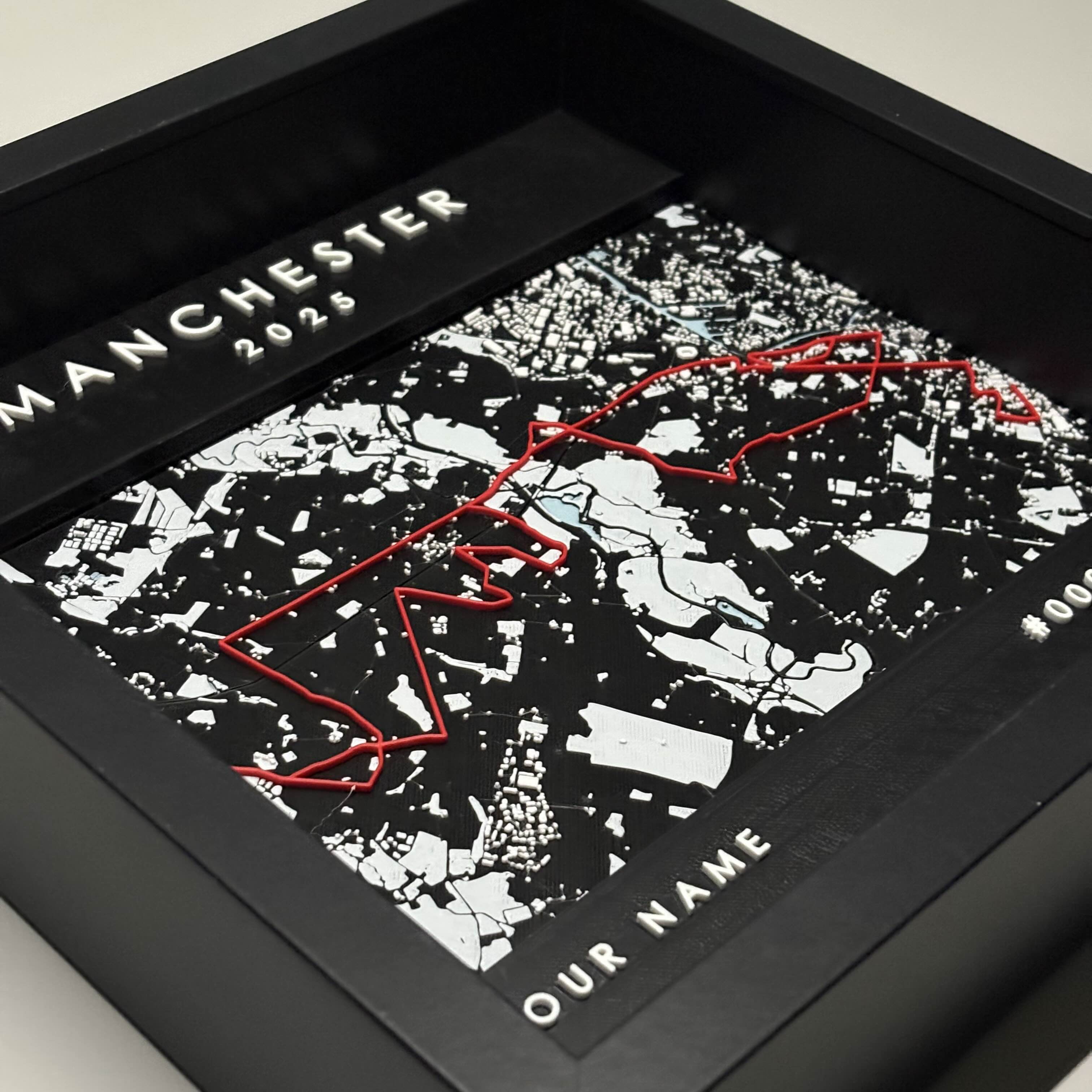 Manchester - Black Frame