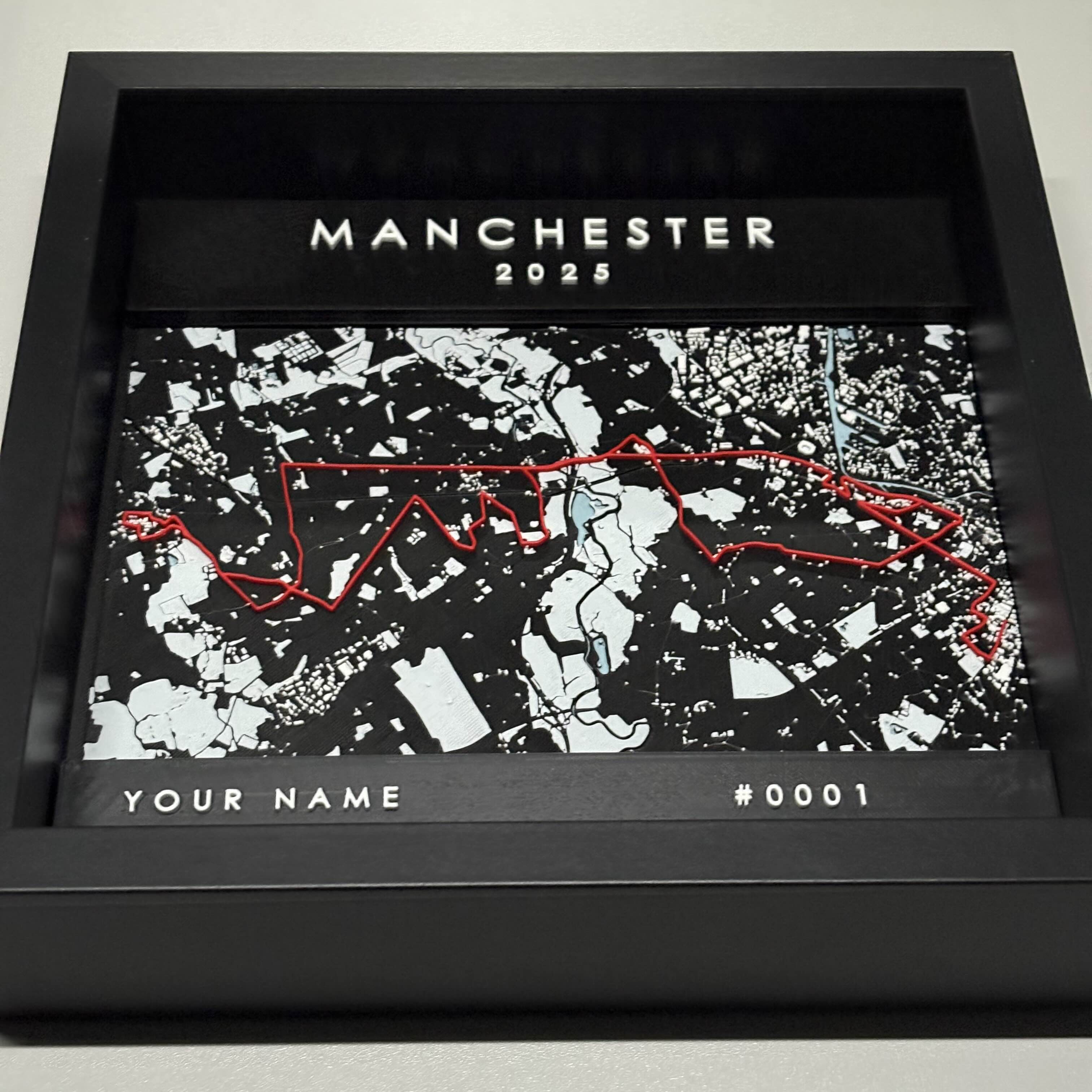 Manchester - Black Frame