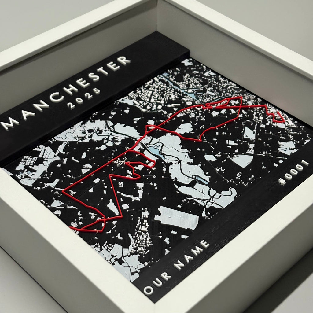 Manchester - White Frame