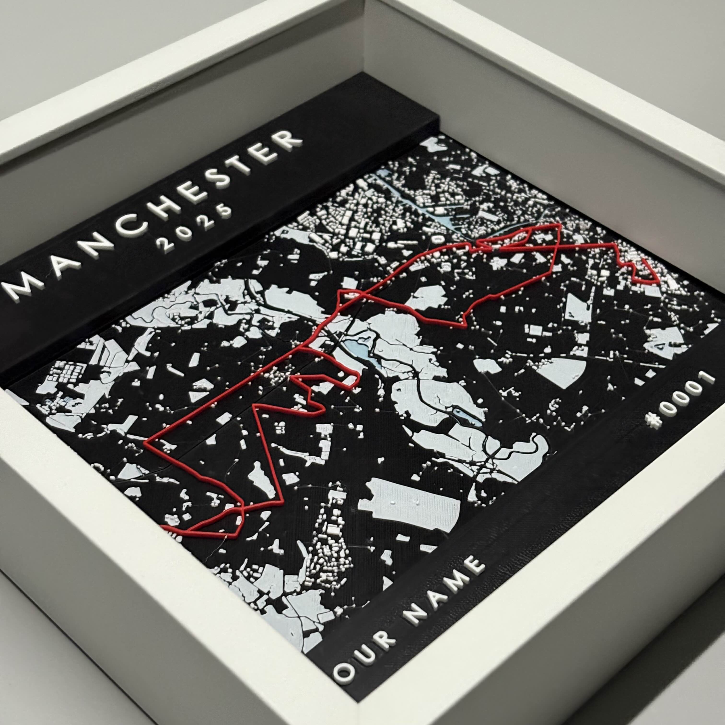 Manchester - White Frame