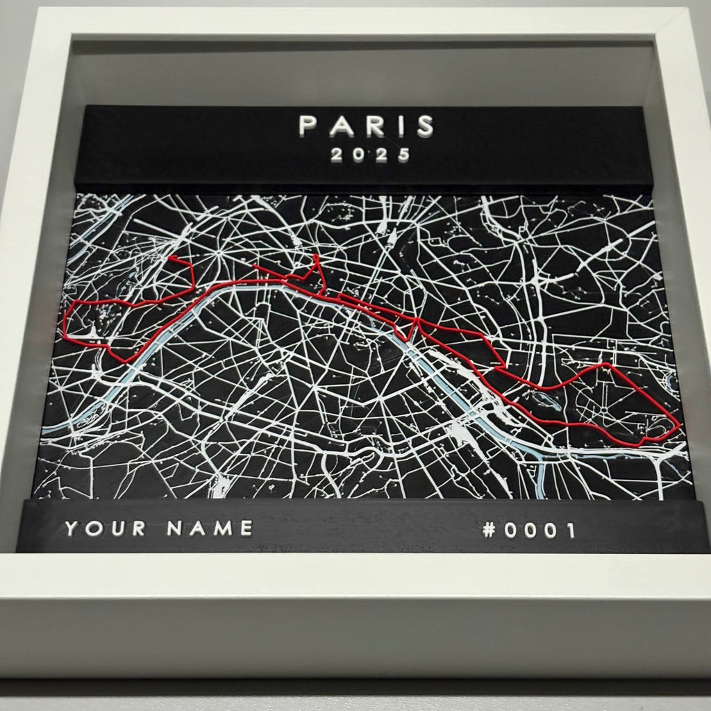Paris - White Frame