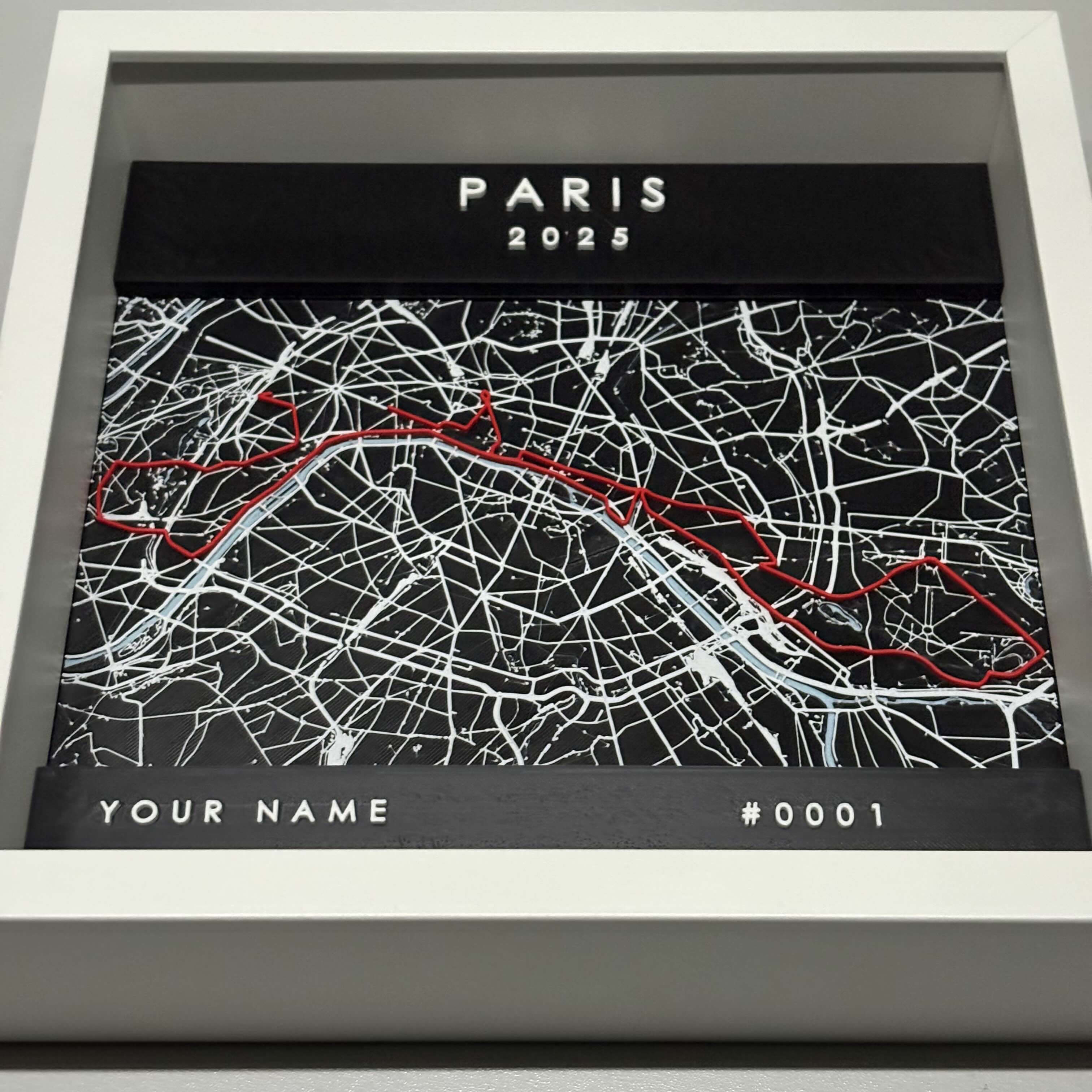 Paris - White Frame